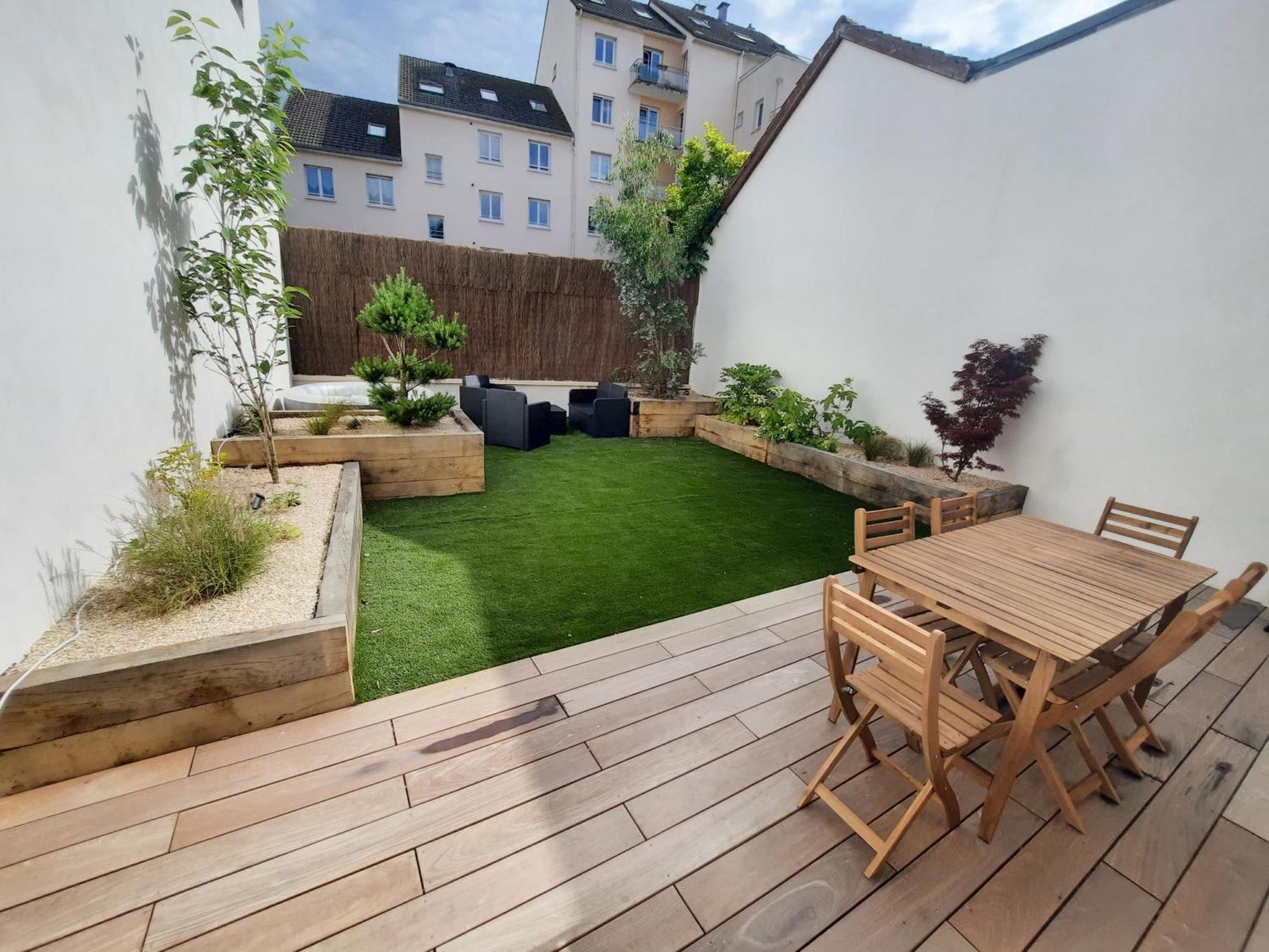 L'Oasis - Maison Design Avec Jardin Et Spa Dijon Eksteriør billede